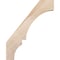 Ekena Millwork 3 1/2"W x 16"D x 20"H Balboa Smooth Knee Brace, Douglas Fir BRC04X16X20BOA00SDF - alternate 2
